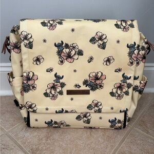 Petunia Pickle Bottom Boxy Backpack Diaper Bag Disney Baby Lilo & Stitch floral